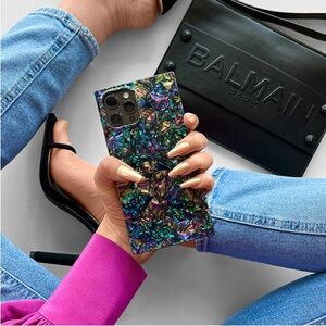 FLAUNT SQUARE® Abalone Shell iPhone Case for iPhone 17 Pro Max + MagSafe (NIB)